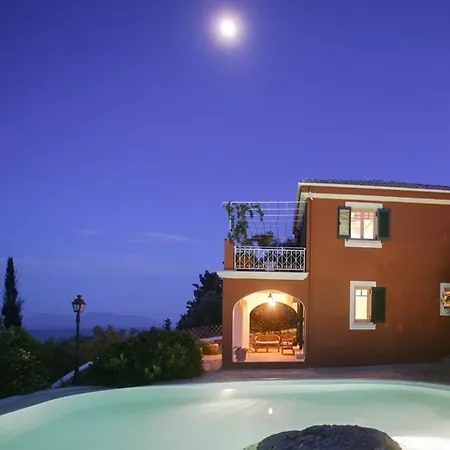 Villa Katouna Sleeps 6 With Pool Air Con And Wifi Lygia (Lefkada)